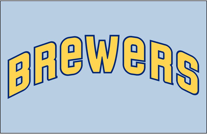 Milwaukee Brewers 1970-1971 Jersey Logo iron on paper